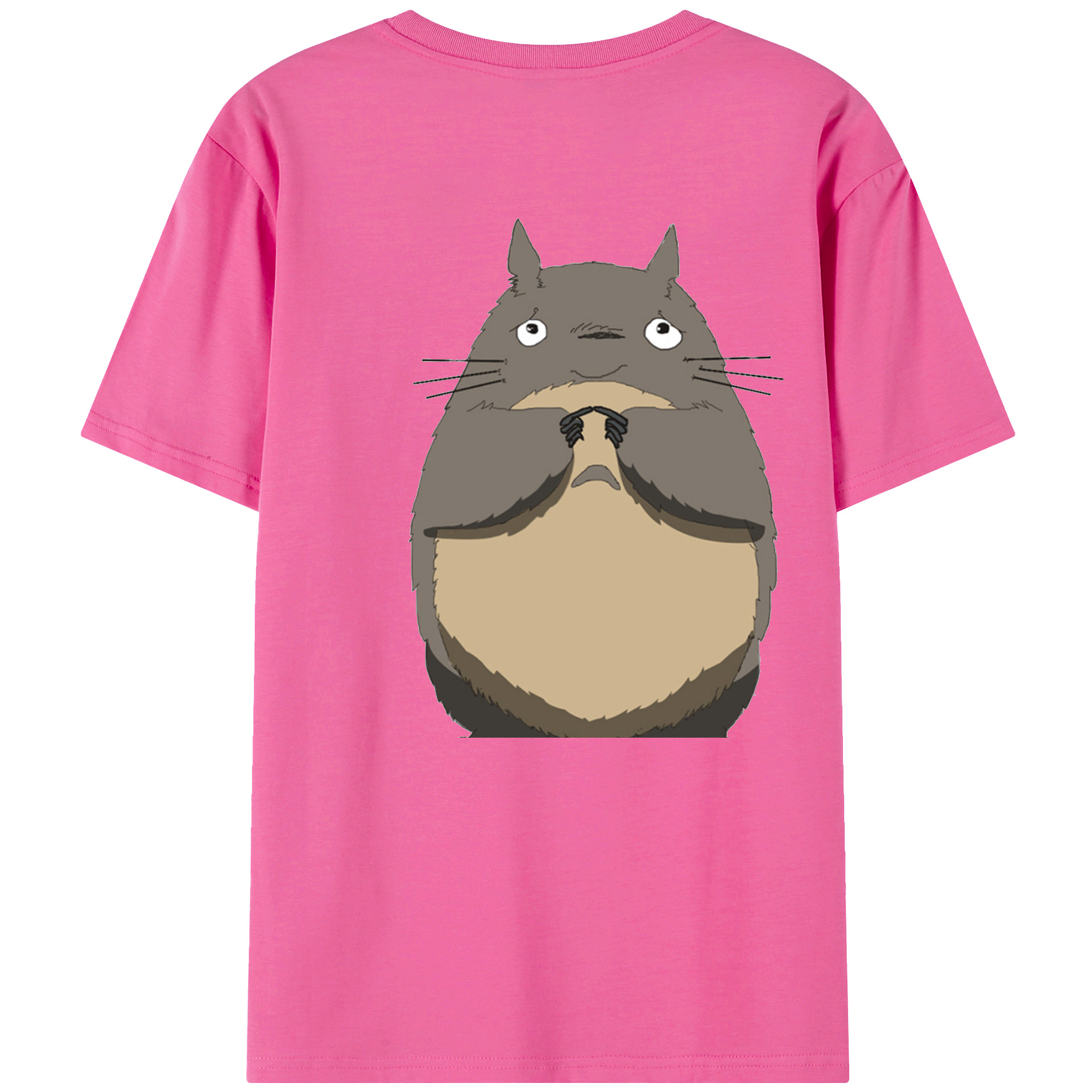 （画像用） となりのトトロ 草壁メイ 草壁サツキ My Neighbor Totoro Satsuki Kusakabe Mei Kusakabe レディース半袖Tシャツ(バックプリント)